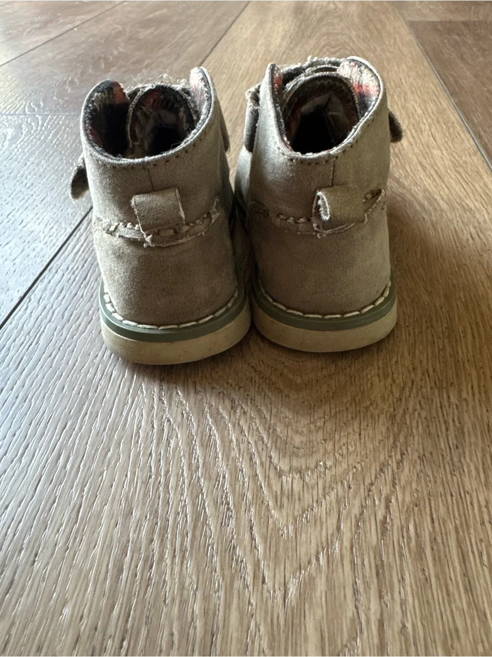 Cherokee Toddler Tan Suede Ankle Boots